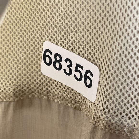 EXOFFICIO Shirt Mens 2XL Syros Short Sleeve Button Down Fishing Beige NEW - Picture 16 of 16